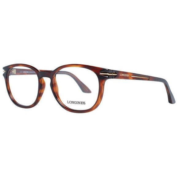 Longines Accessories - Longines L540S Round Tortoise Eyeglasses Unisex Brown Frames